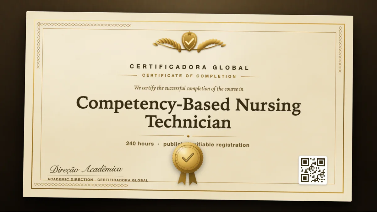 Cover of the Competency-Based Nursing Technician course
