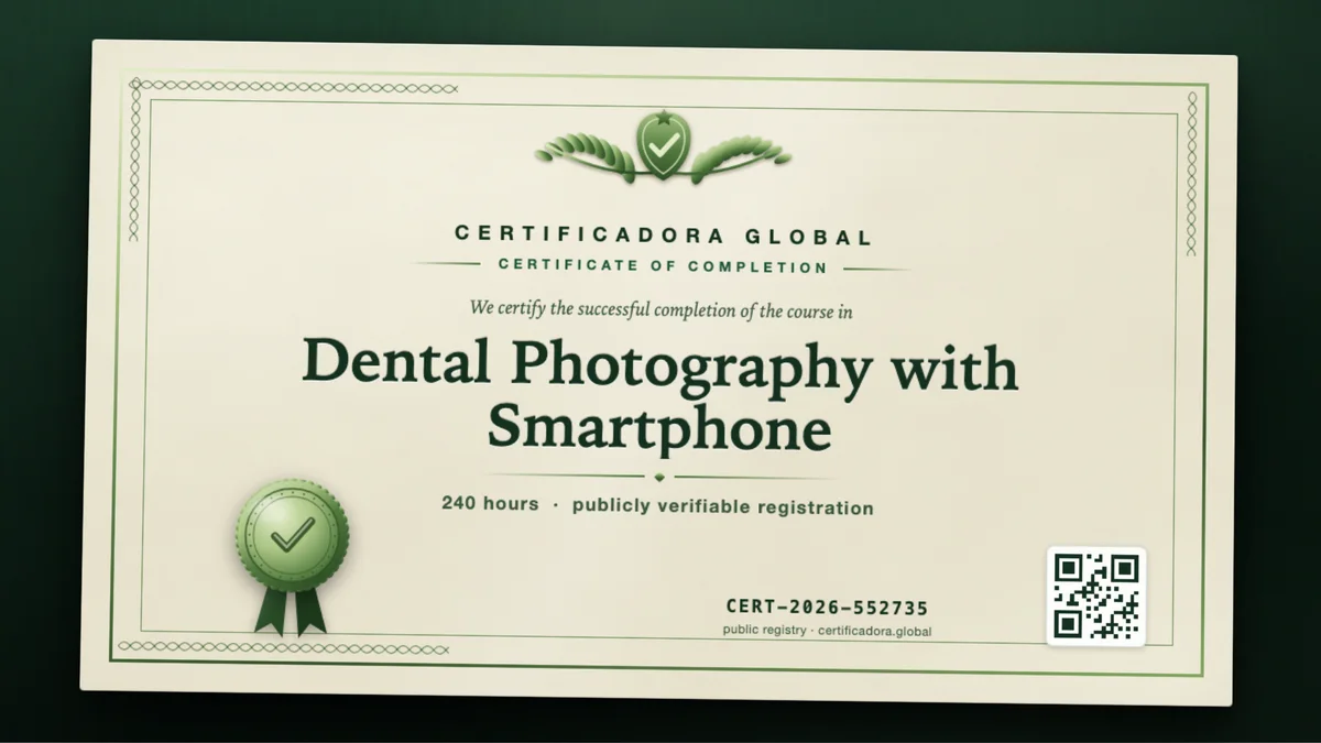 Cover of the Dental Photography with Smartphone course