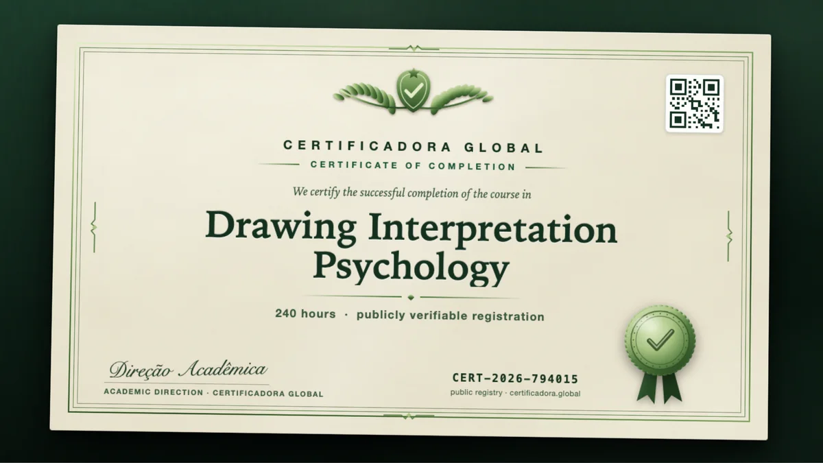 Cover of the Drawing Interpretation Psychology course