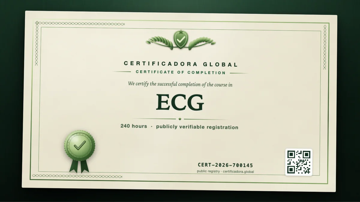 Cover of the ECG course