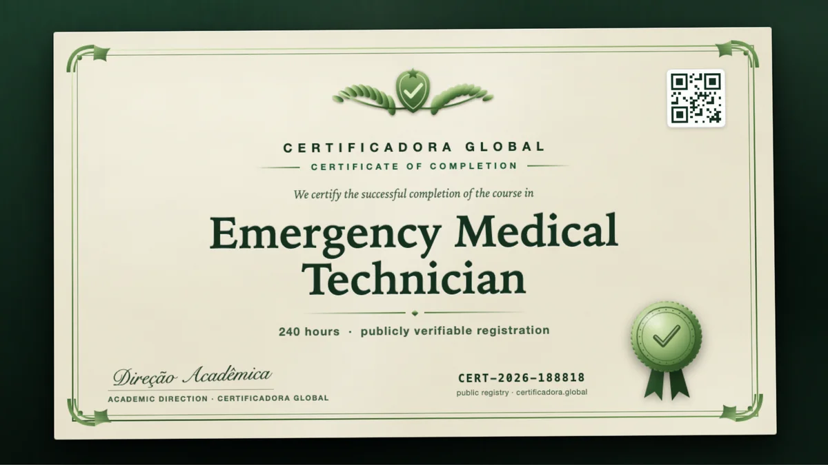 Cover of the Emergency Medical Technician course