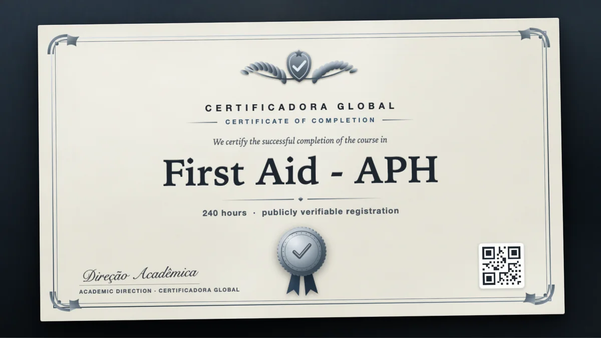 Cover of the First Aid - APH course