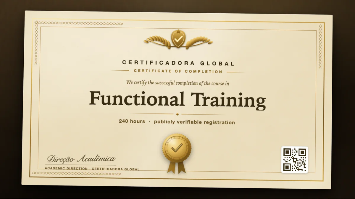 Cover of the Functional Training course