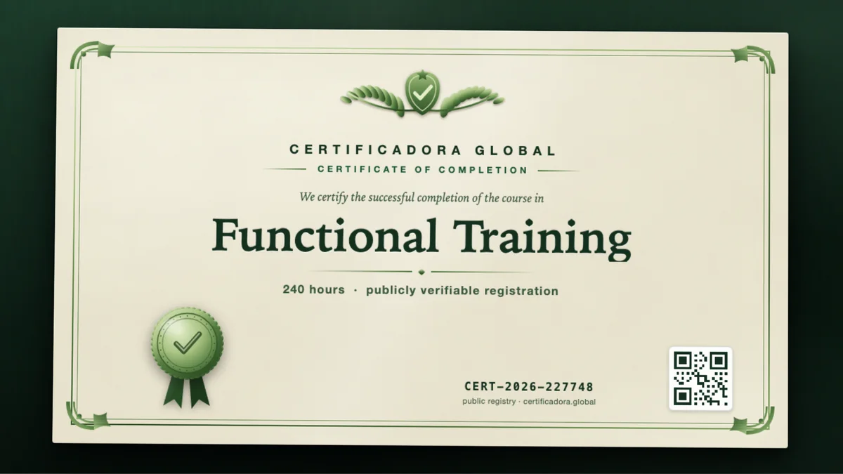Cover of the Functional Training course