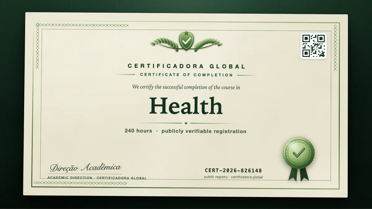 Cover of the Health course