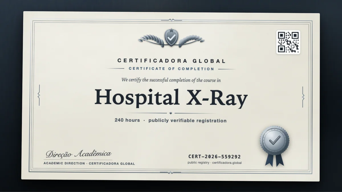 Cover of the Hospital X-Ray course