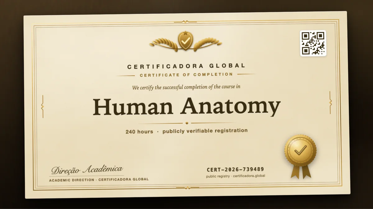 Cover of the Human Anatomy course