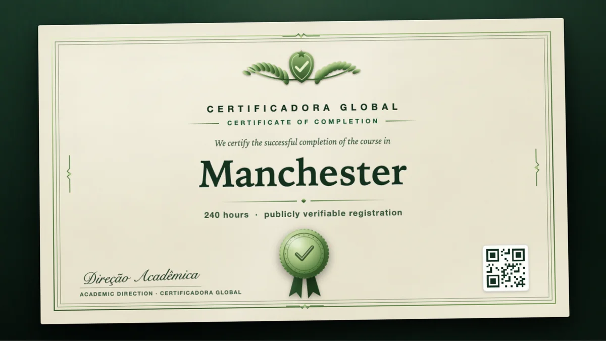 Cover of the Manchester course