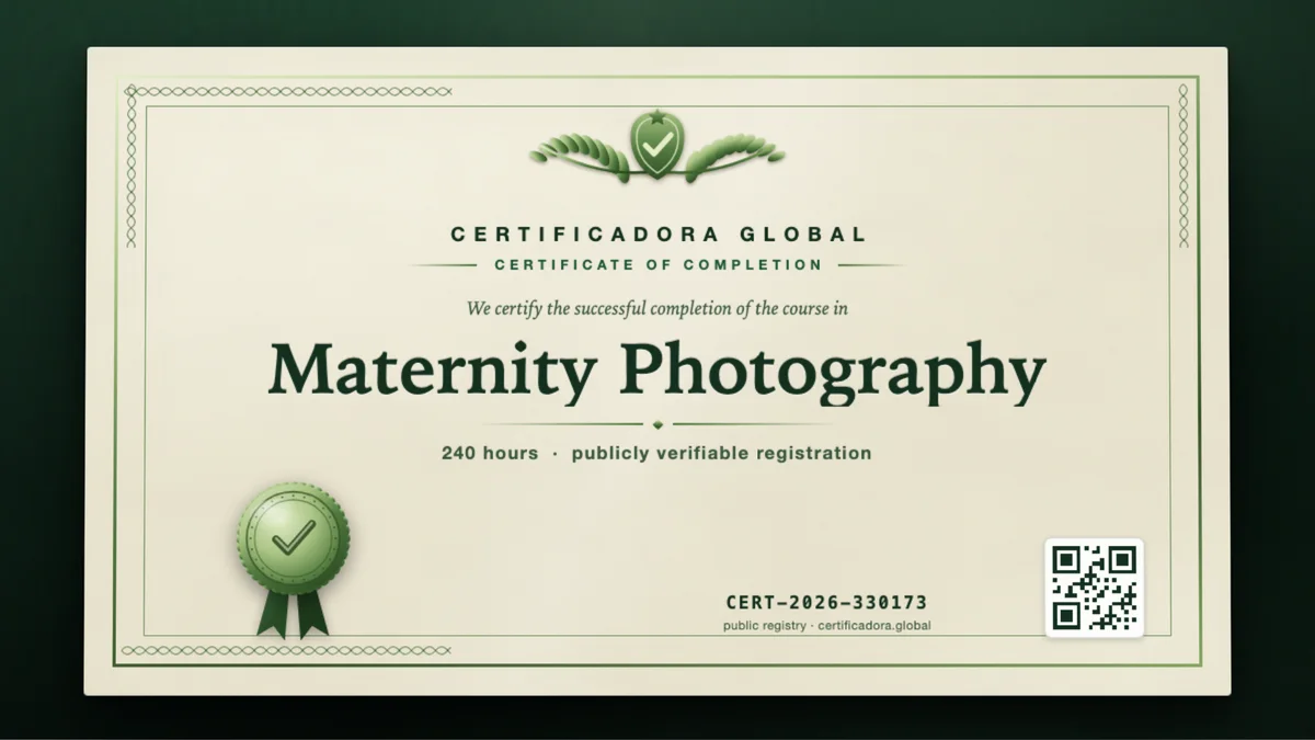 Cover of the Maternity Photography course