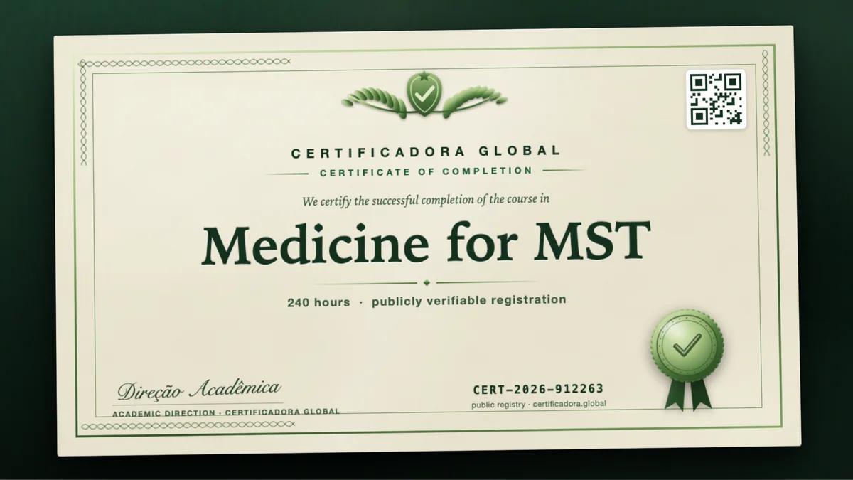 Cover of the Medicine for MST course