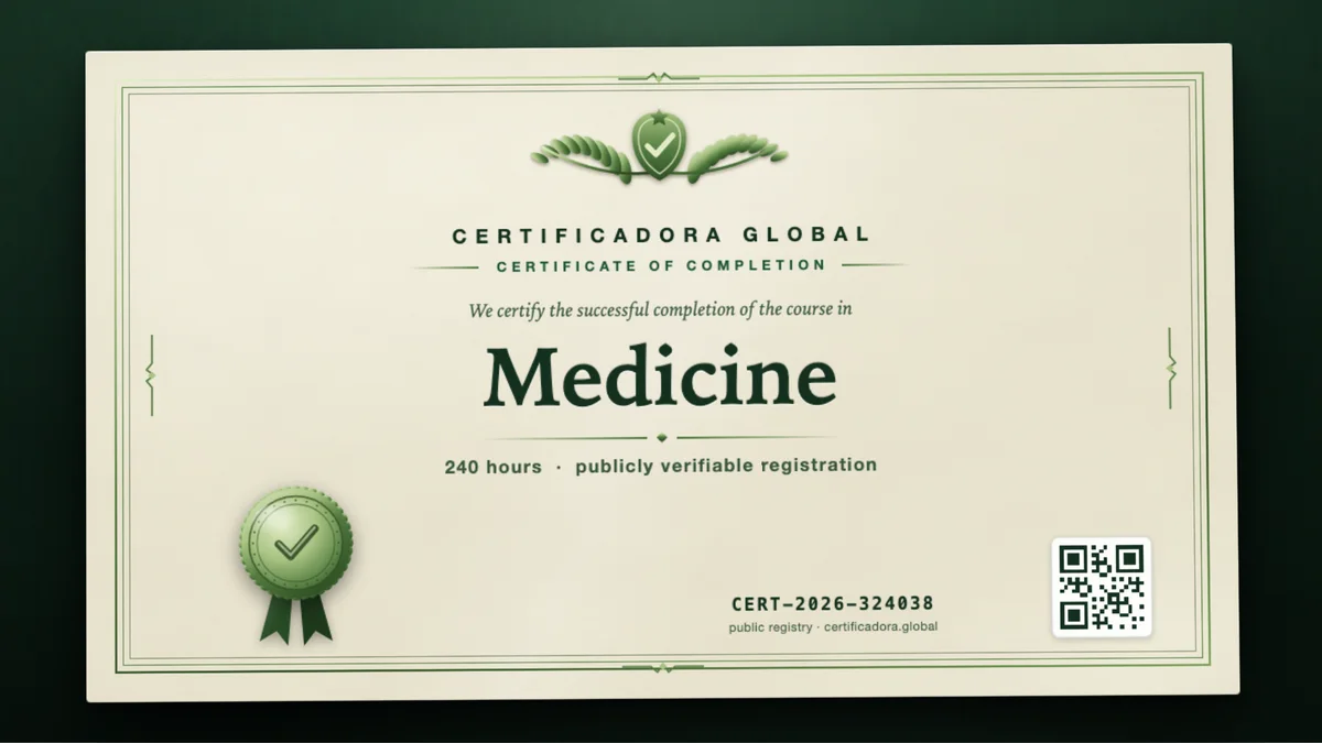 Cover of the Medicine course