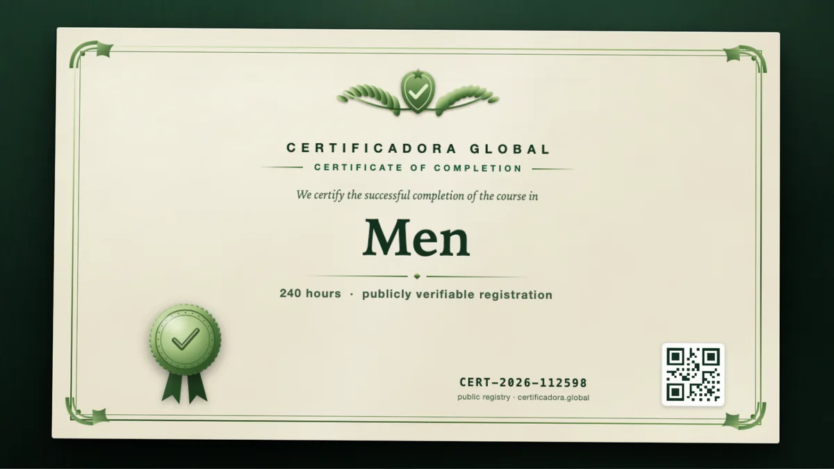 Cover of the Men course