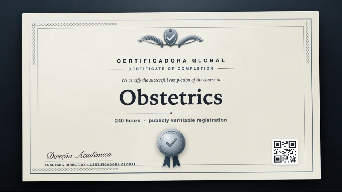 Cover of the Obstetrics course