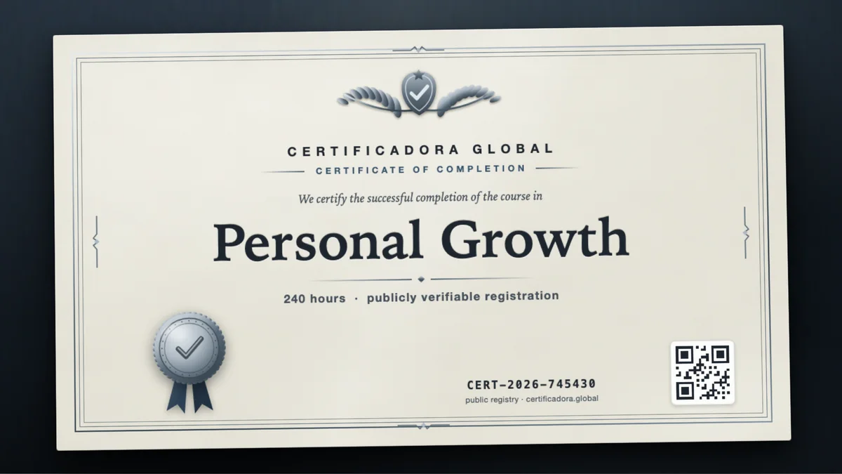 Cover of the Personal Growth course