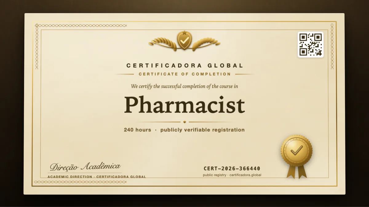 Cover of the Pharmacist course