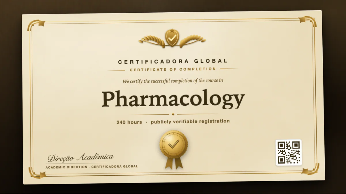 Cover of the Pharmacology course