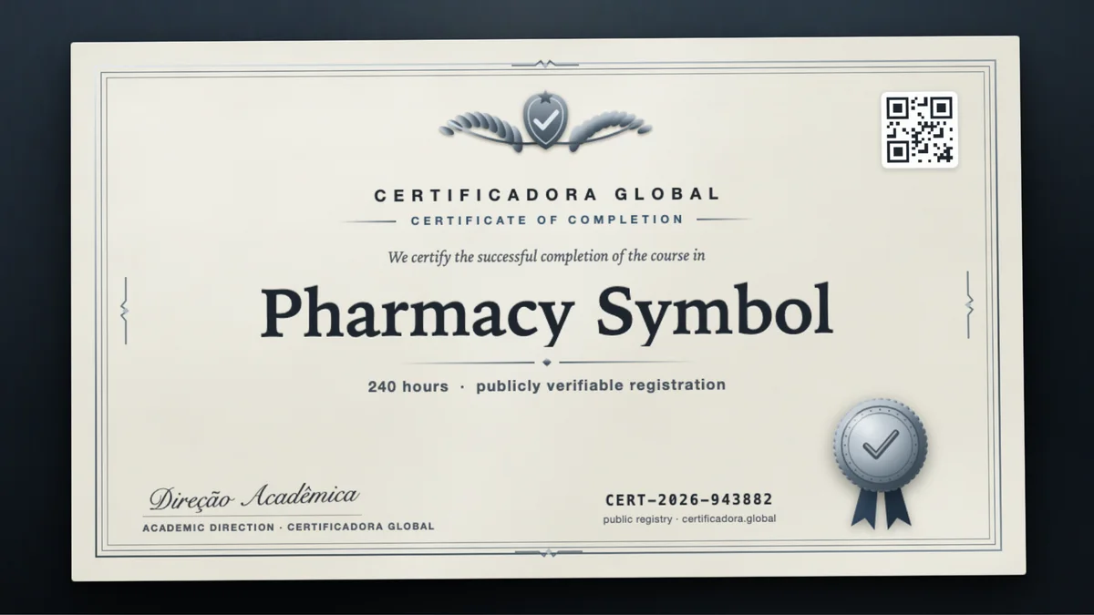 Cover of the Pharmacy Symbol course