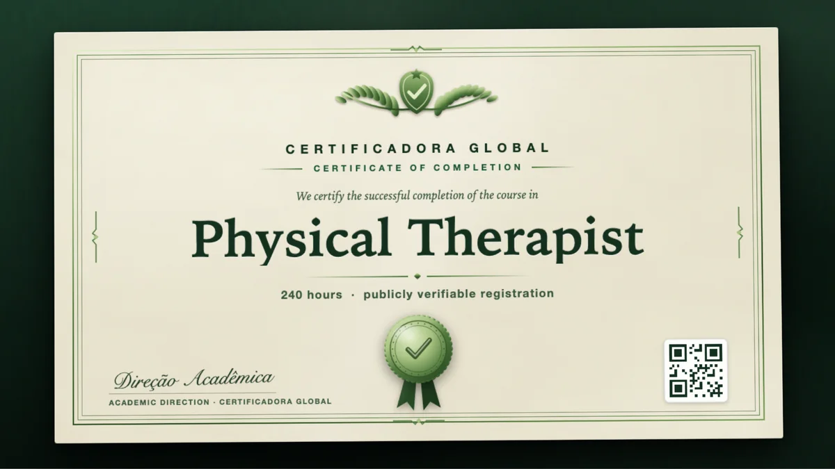 Cover of the Physical Therapist course