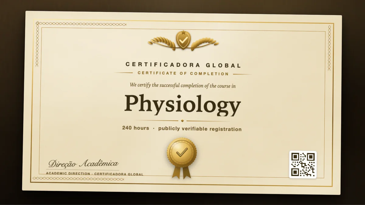 Cover of the Physiology course