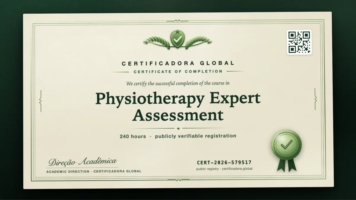 Cover of the Physiotherapy Expert Assessment course