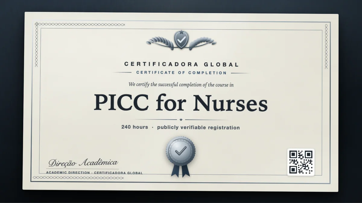 Cover of the PICC for Nurses course