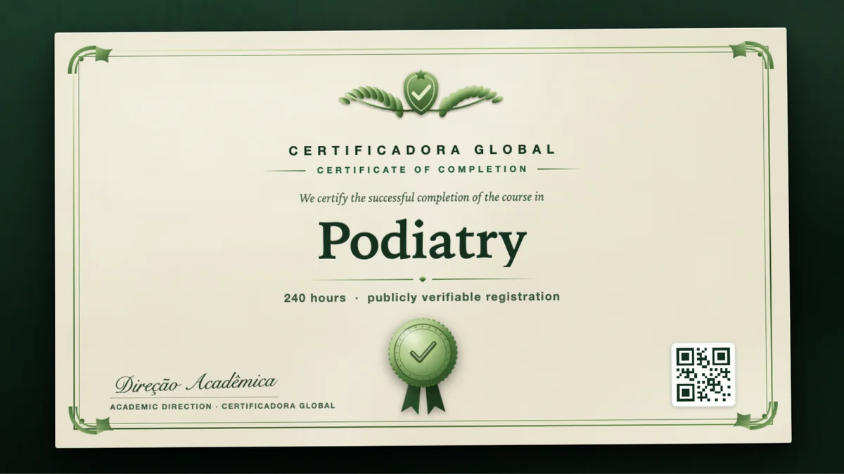 Cover of the Podiatry course
