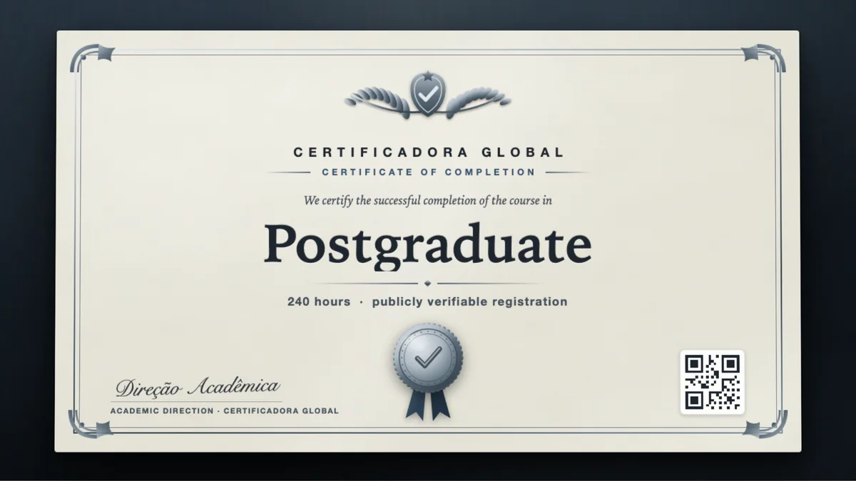 Cover of the Postgraduate course