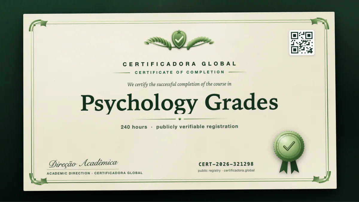 Cover of the Psychology Grades course
