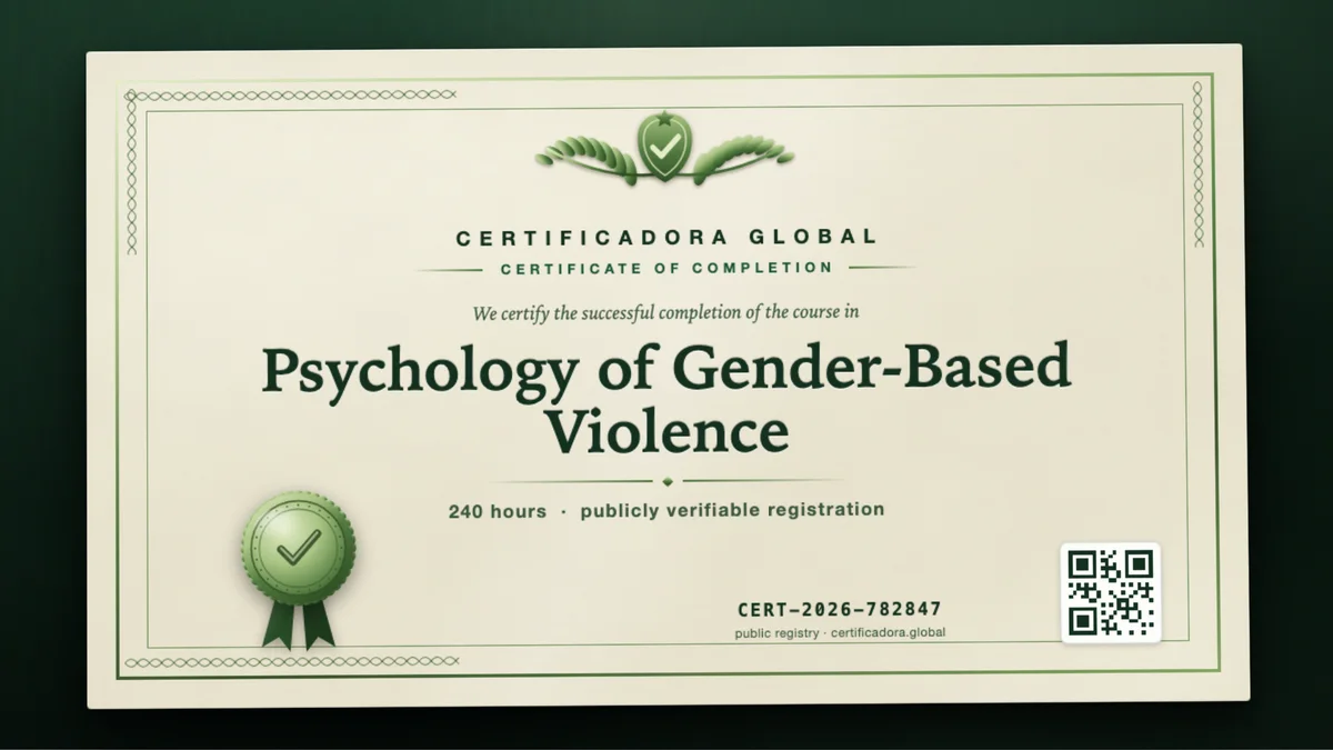 Cover of the Psychology of Gender-Based Violence course