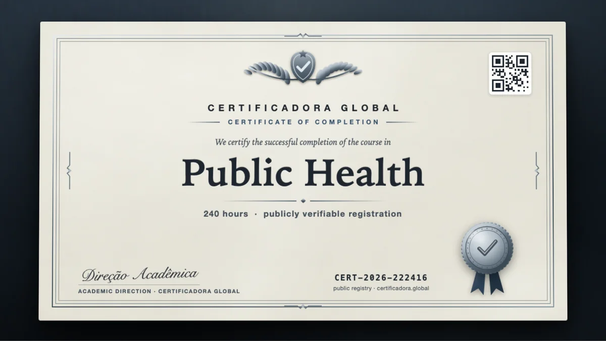 Cover of the Public Health course