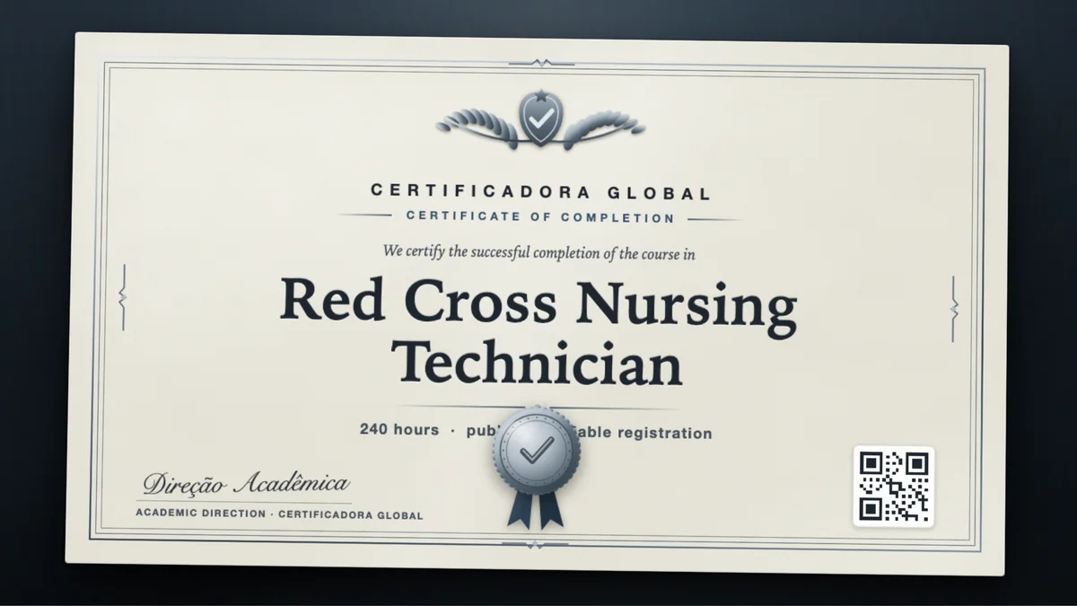 Cover of the Red Cross Nursing Technician course