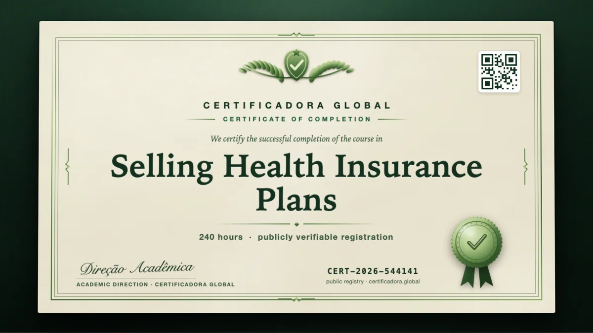 Cover of the Selling Health Insurance Plans course
