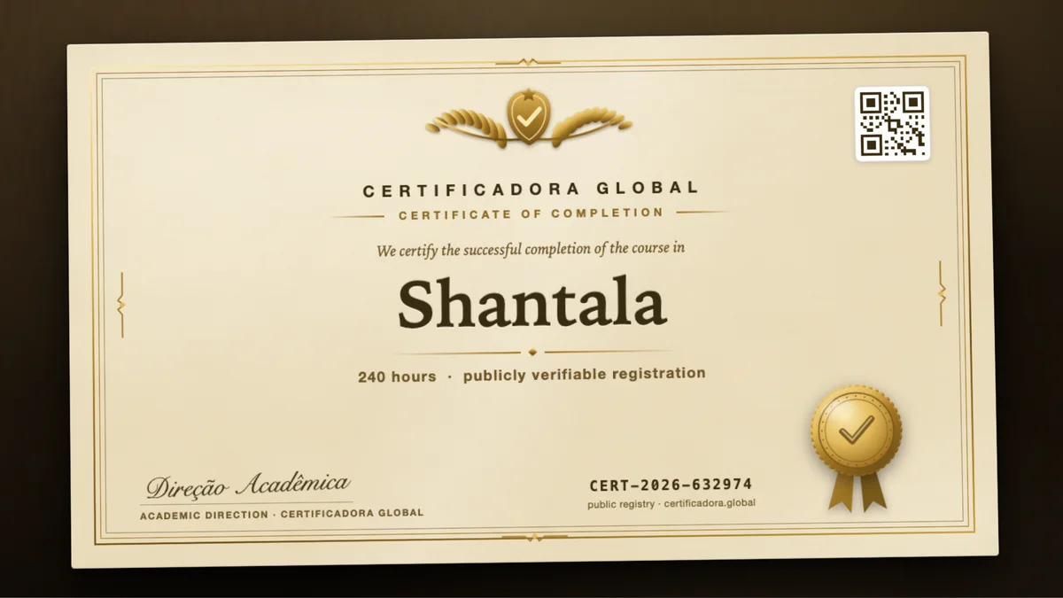 Cover of the Shantala course