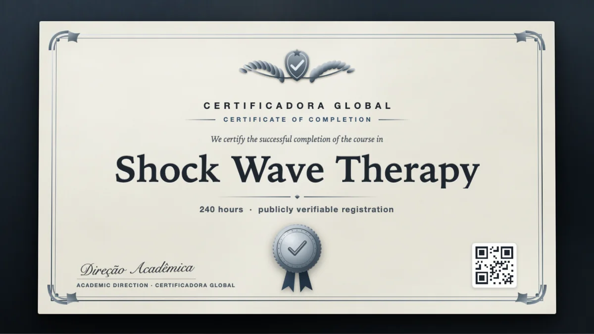 Cover of the Shock Wave Therapy course