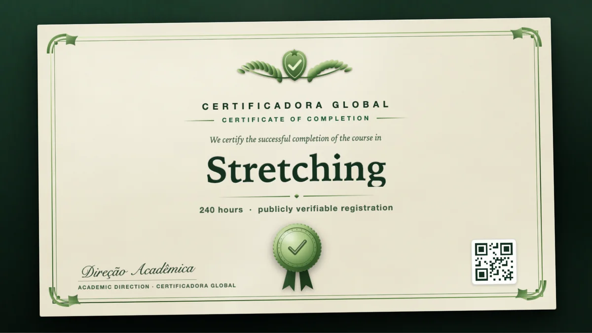 Cover of the Stretching course