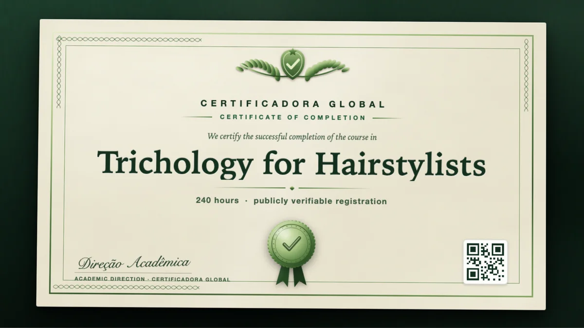 Cover of the Trichology for Hairstylists course
