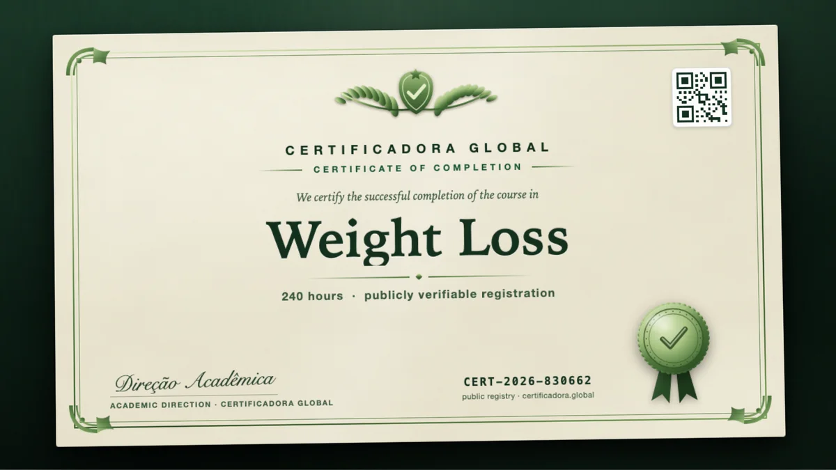 Cover of the Weight Loss course