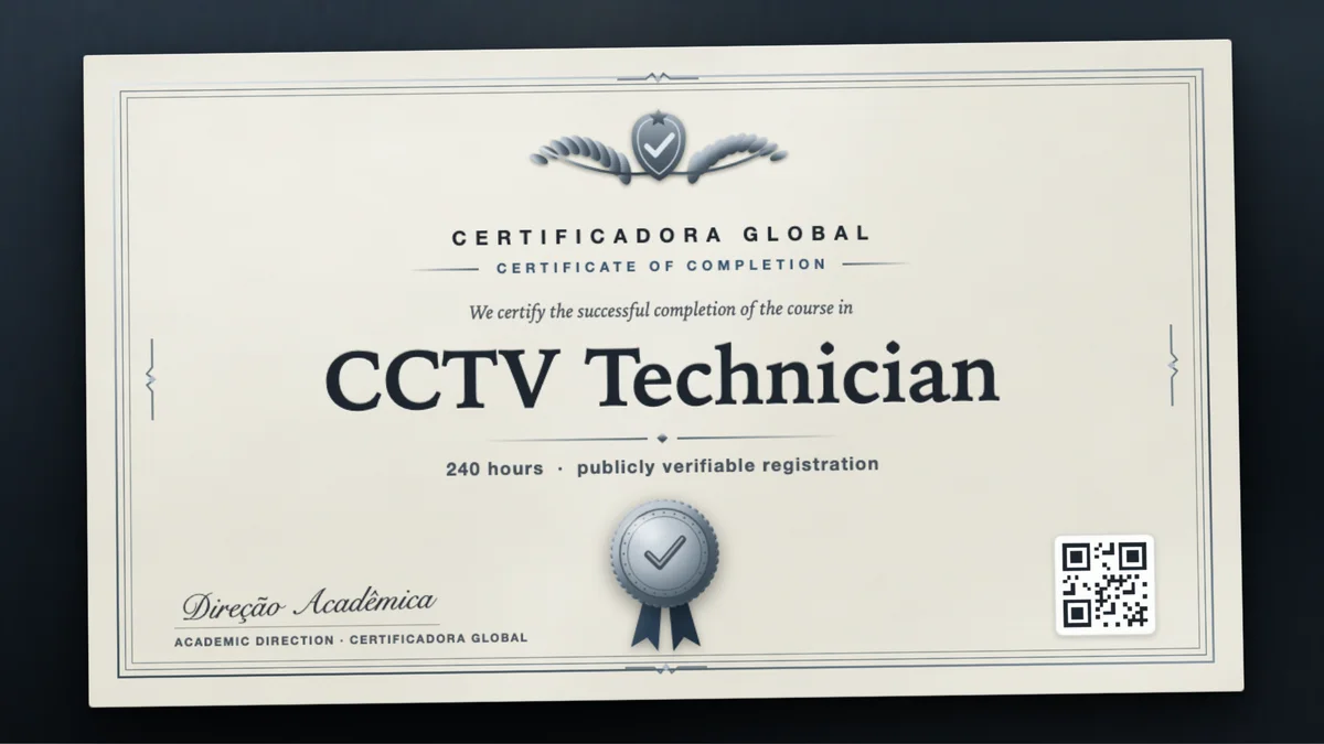 Cover of the CCTV Technician course