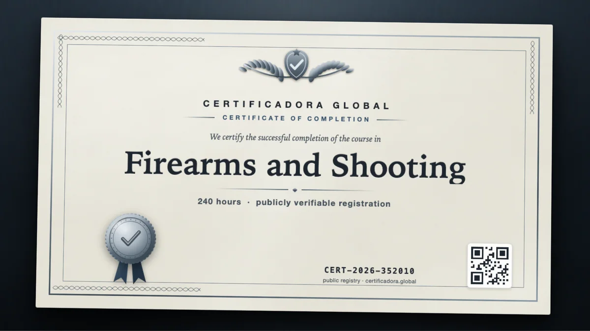 Cover of the Firearms and Shooting course