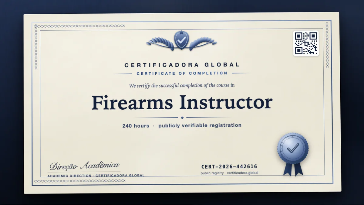 Cover of the Firearms Instructor course