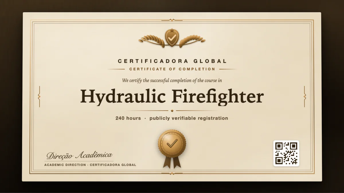 Cover of the Hydraulic Firefighter course