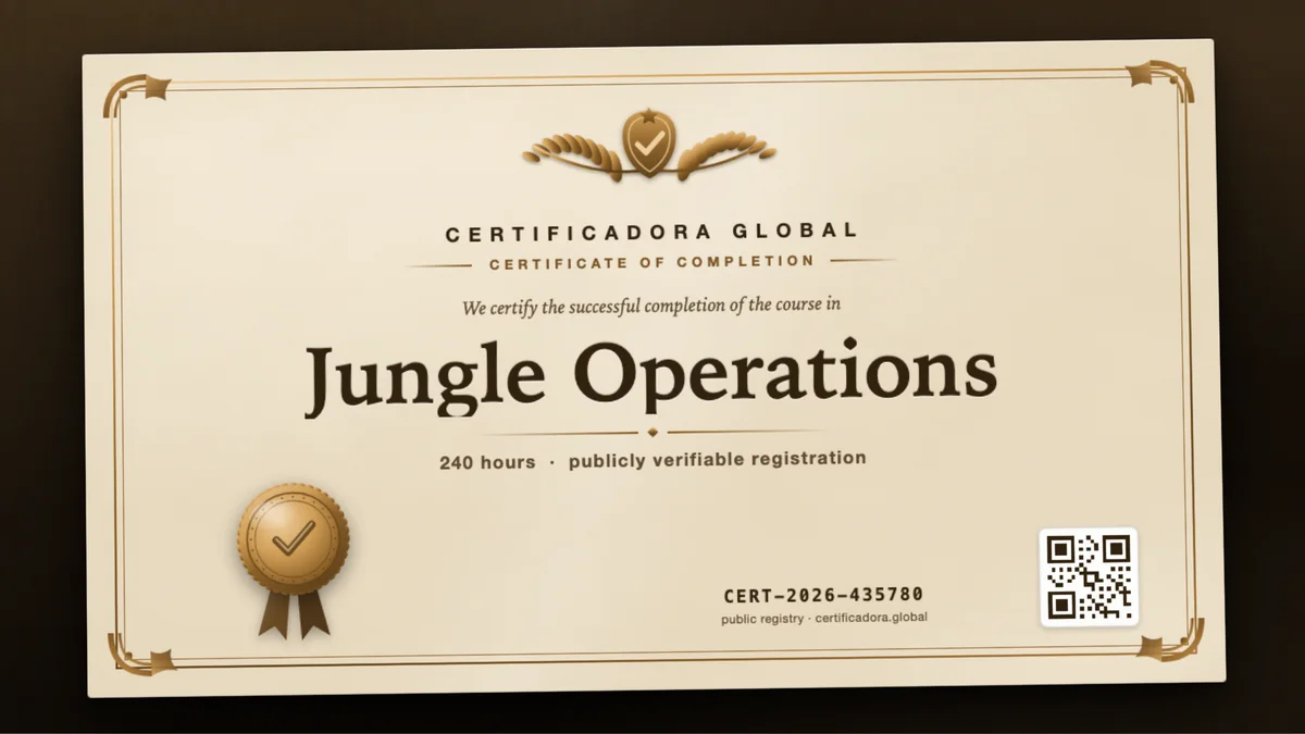 Cover of the Jungle Operations course