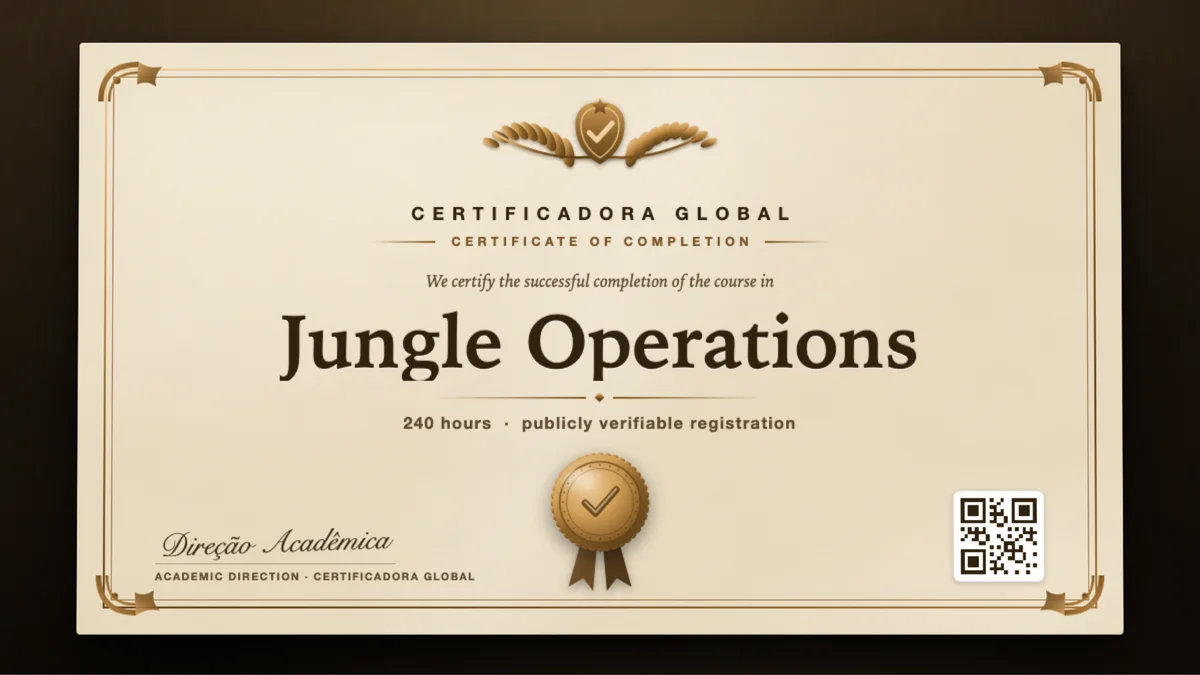 Cover of the Jungle Operations course