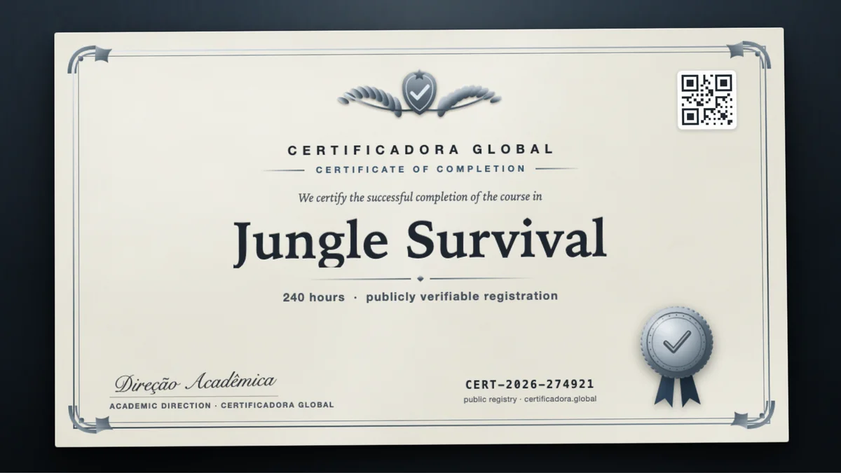 Cover of the Jungle Survival course