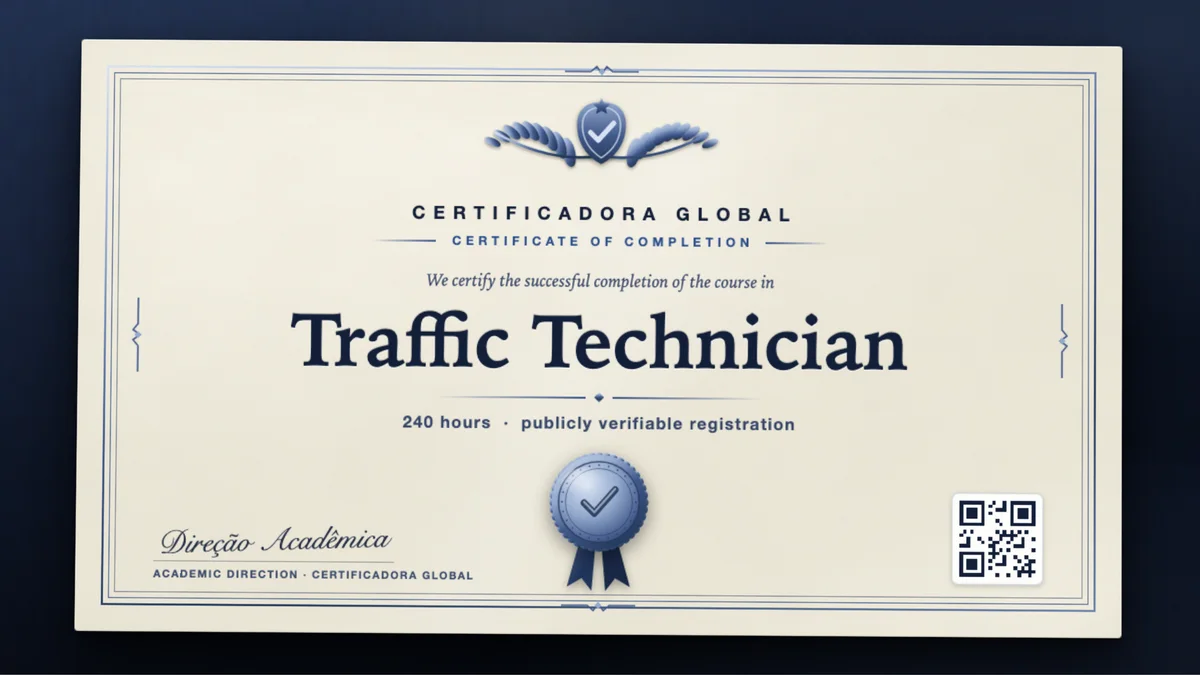 Cover of the Traffic Technician course