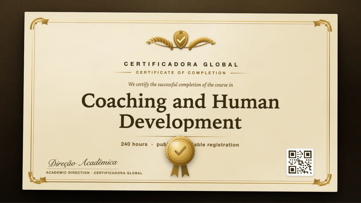 Cover of the Coaching and Human Development course
