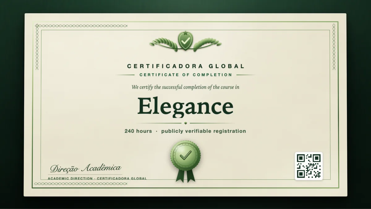 Cover of the Elegance course