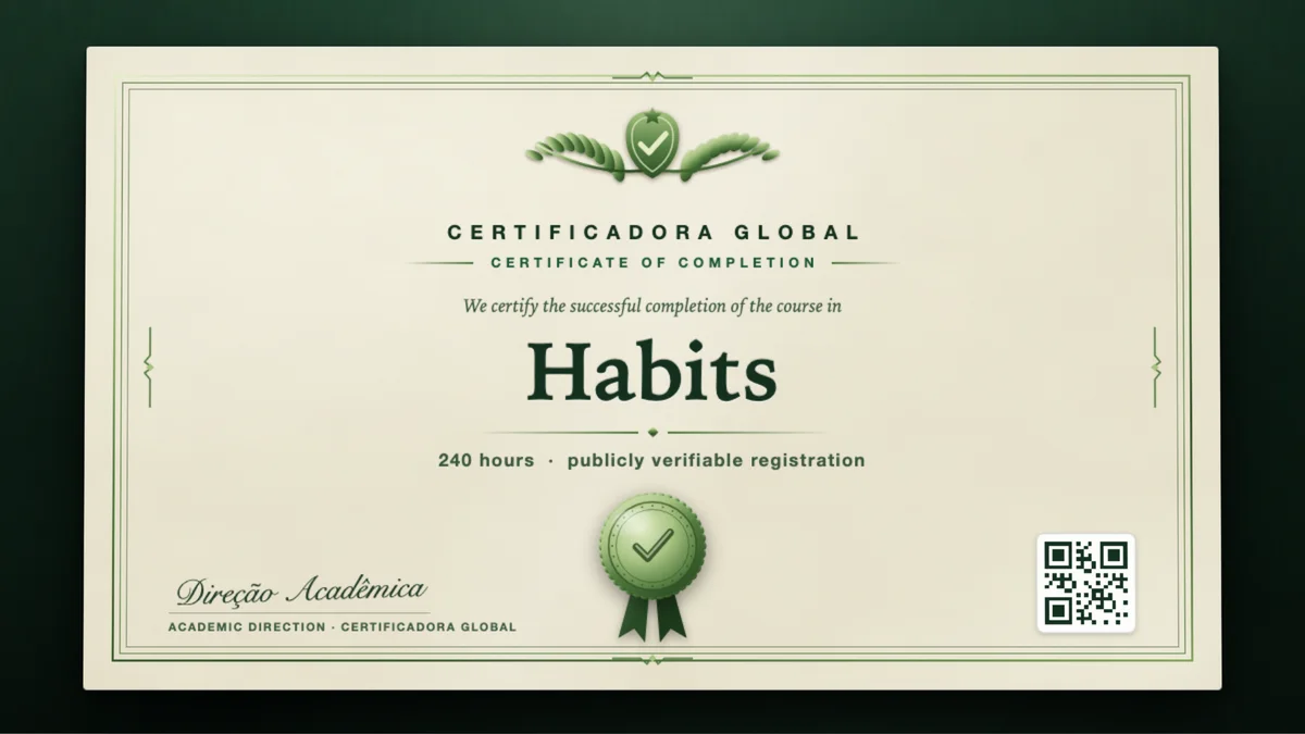 Cover of the Habits course