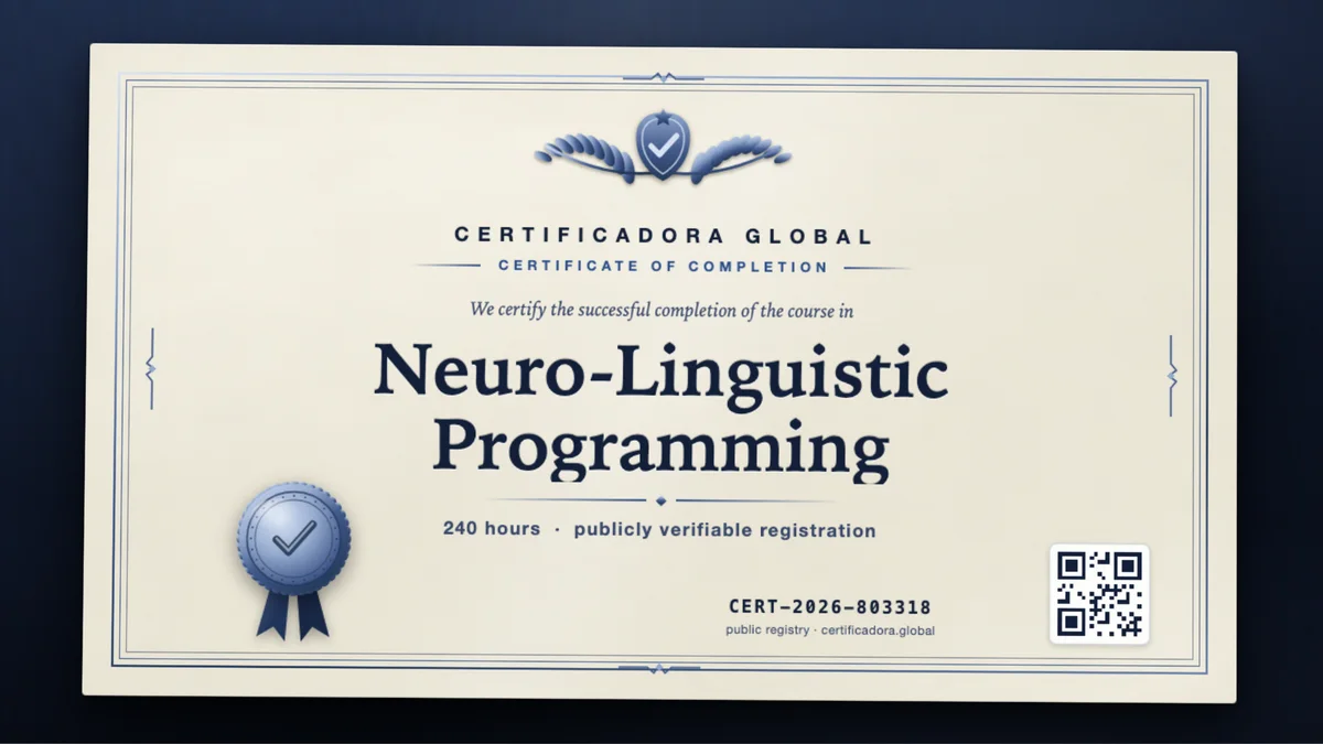 Cover of the Neuro-Linguistic Programming course