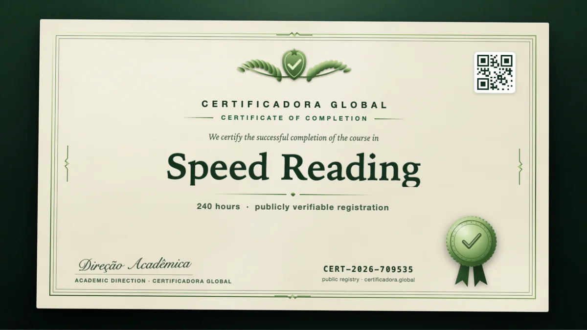 Cover of the Speed Reading course